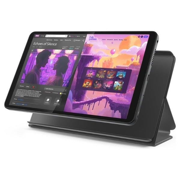Tablet Lenovo Tab One 8.7 HD - MediaTek Helio G85 - 4GB RAM - 64GB - Estuche Folio Incluido