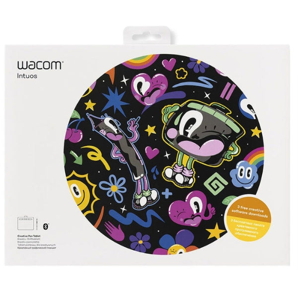 Tablet - Wacom - Intuos - Creative - Pen - Bluetooth - Medium - Black - CTL6100WLK0