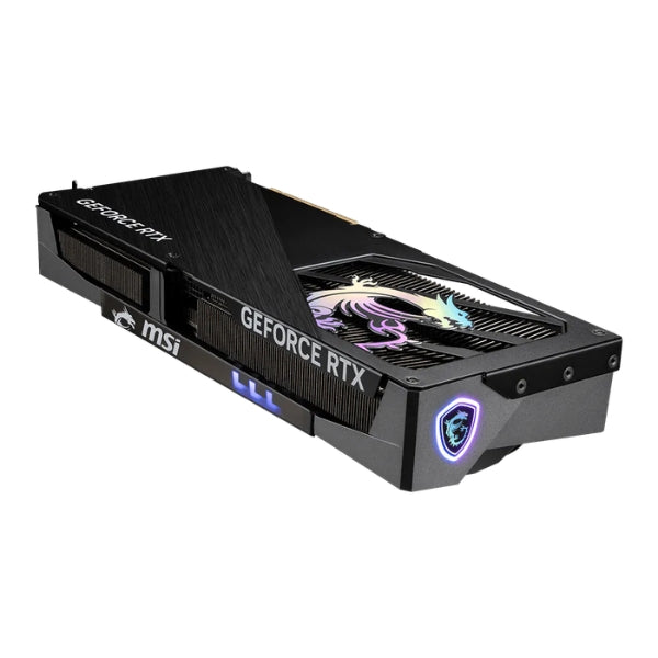 Tarjeta - De - Video - MSI - GeForce - RTX - 5070 - GAMING - TRIO - OC - 12GB - GDDR7 - 192-bit - DLSS - 4.5 - PCIe - 5.0 - Negro-diagonal