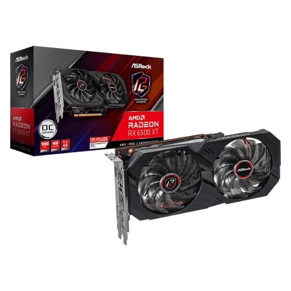 Tarjeta-Grafica-ASRock-Phantom-Gaming-Radeon-RX-6500-XT-4GB-GDDR6-64bits-2365MHz-HDMIDP-_2