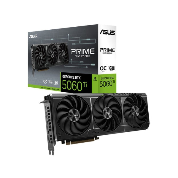Tarjeta-Gráfica-ASUS-NVIDIA-GeForce-RTX-5060-Ti-Prime-Overclocked-Triple-Fan-16GB-GDDR7-PCIe-5,0