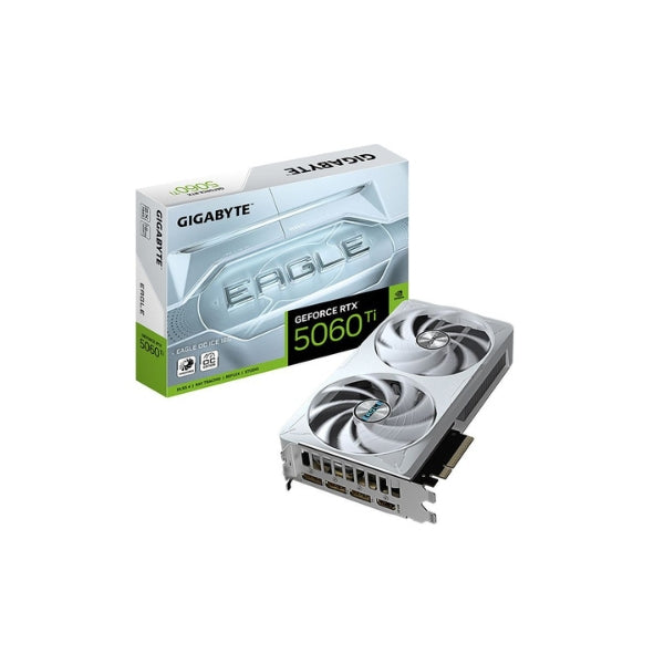 Tarjeta-Gráfica-Gigabyte-NVIDIA-GeForce-RTX-5060-Ti-Eagle-ICE-Overclocked-Dual-Fan-16GB-GDDR7-PCIe-5,0