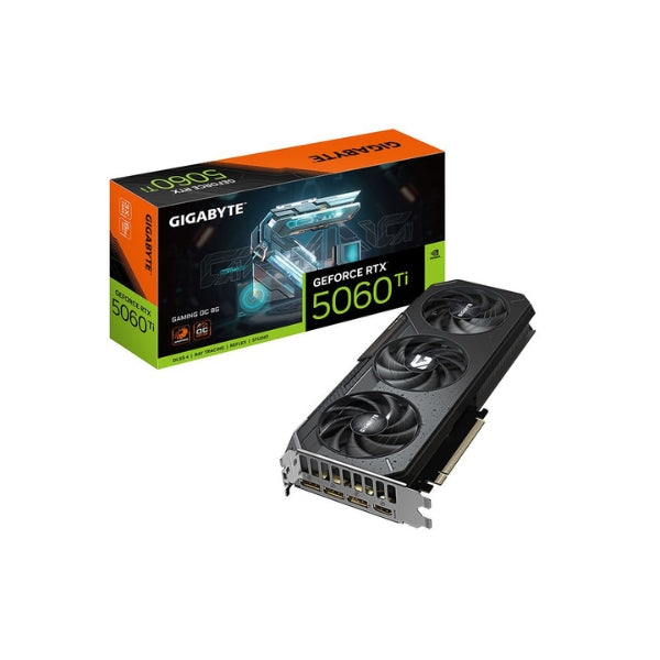 Tarjeta-Gráfica-Gigabyte-NVIDIA-GeForce-RTX-5060-Ti-GAMING-Overclocked-Triple-Fan-8GB-GDDR7-PCIe-5,0