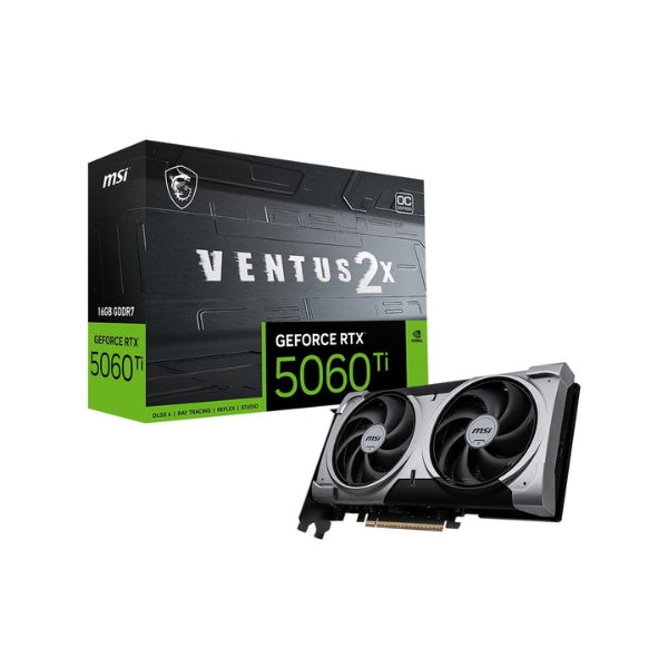 Tarjeta-Gráfica-MSI-NVIDIA-GeForce-RTX-5060-Ti-Ventus-2X-Plus-Overclocked-Dual-Fan-16GB-GDDR7-PCIe-5,0