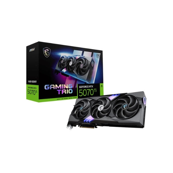 Tarjeta-Gráfica-MSI-NVIDIA-GeForce-RTX-5070-Ti-GAMING-TRIO-PLUS-Overclocked-Triple-Fan-16GB-GDDR7-PCIe-5,0