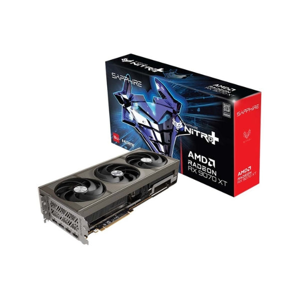 Tarjeta-Gráfica-Sapphire-Technology-AMD-Radeon-RX-9070-XT-NITRO-Triple-Fan-16GB-GDDR6-PCIe-5,0