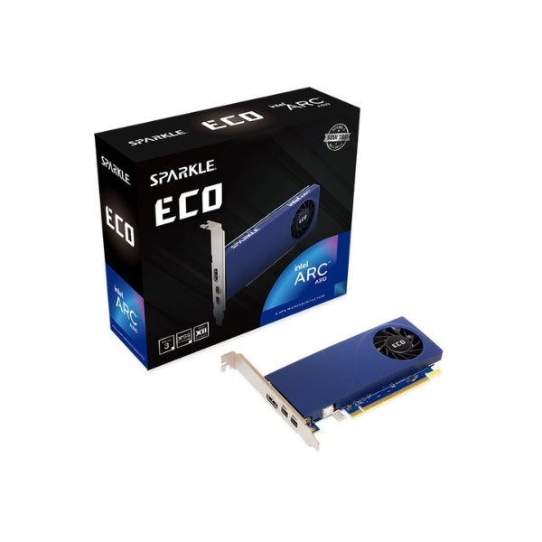 Tarjeta-Gráfica-Sparkle-Intel-Arc-A310-ECO-Low-Profile-Single-Fan-4GB-GDDR6-PCIe-4,0