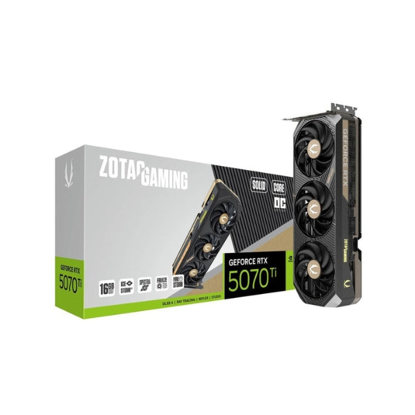 Tarjeta-Gráfica-Zotac-NVIDIA-GeForce-RTX-5070-Ti-SOLID-CORE-Overclocked-Dual-Fan-16GB-GDDR7-PCIe-5,0