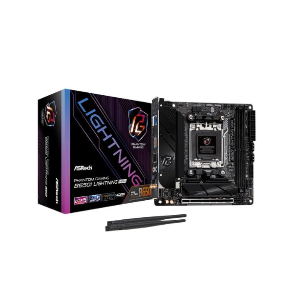 Tarjeta-Madre-ASRock-B650I-Lightning-WiFi-AMD-AM5-Mini-ITX
