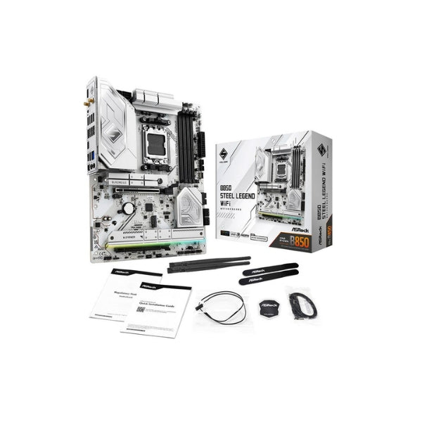Tarjeta-Madre-ASRock-B850-Steel-Legend-WiFi-AMD-B850-AMD-AM5-DDR5-ATX