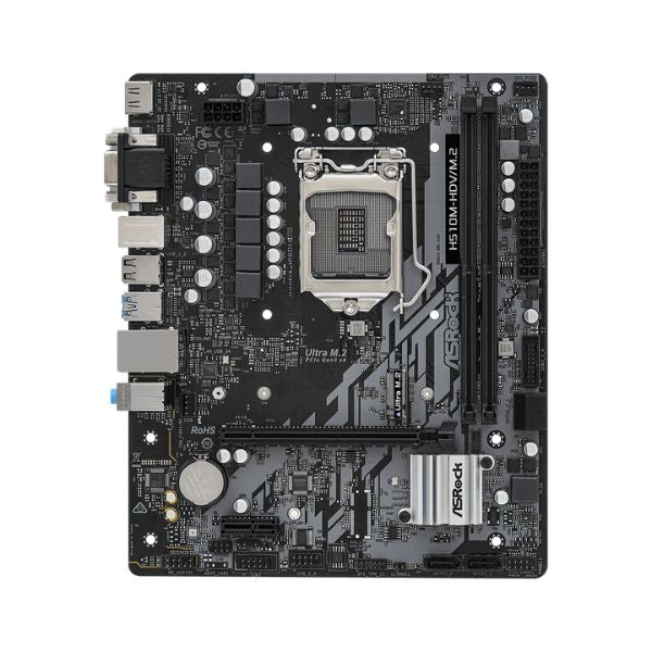 Tarjeta-Madre-ASRock-H510M-HDVM.2-Chipset-Intel-H510-Socket-LGA1200-DDR4-Micro-ATX-_2