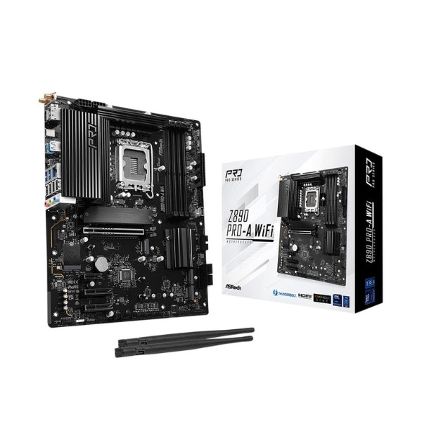 Tarjeta-Madre-ASRock-Z890-Pro-A-WIFI-Socket-Intel-LGA-1851-DDR5-ATX