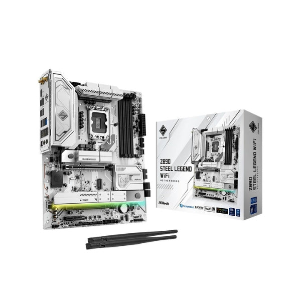 Tarjeta-Madre-ASRock-Z890-Steel-Legend-WIFI-Intel-LGA-1851-ATX