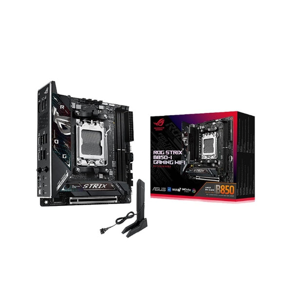 Tarjeta-Madre-ASUS-B850-I-ROG-Strix-Gaming-Wifi-AMD-B850-AM5-DDR5-Mini-ITX