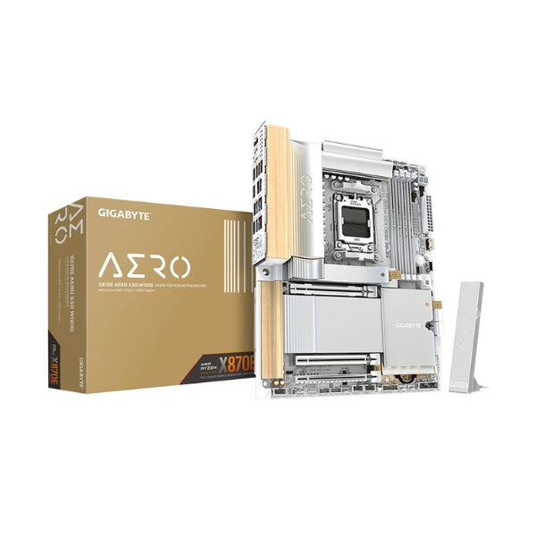 Tarjeta-Madre-GIGABYTE-X870E-AERO-X3D-WOOD-Socket-AM5-DDR5-ATX