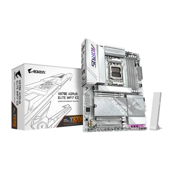 Tarjeta-Madre-GIGABYTE-X870E-AORUS-ELITE-WIFI7-ICE-Socket-AMD-AM5-DDR5-ATX
