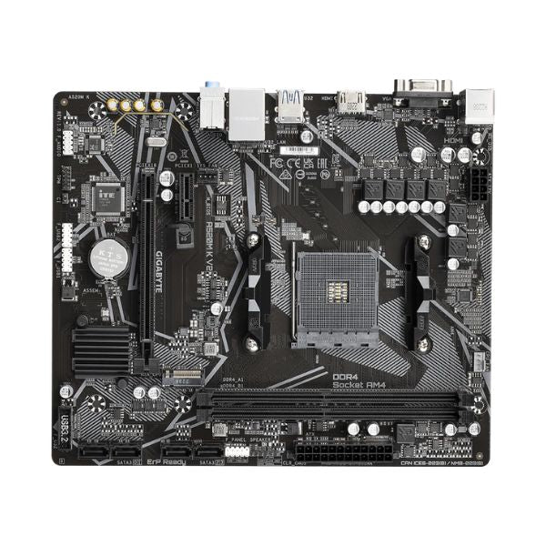 Tarjeta-Madre-Gigabyte-A520M-K-V2-AMD-Ryzen-Socket-AM4-A520rev-1_0-Micro-ATXback