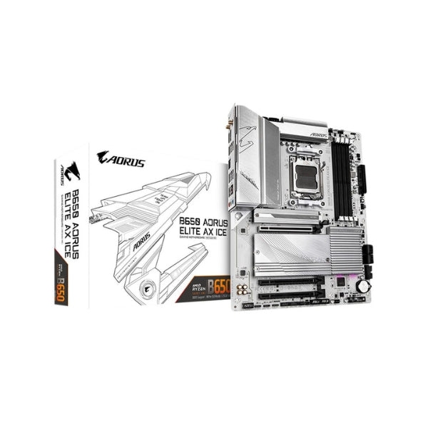 Tarjeta-Madre-Gigabyte-B650-AORUS-ELITE-AX-ICE-AMD-AM5-ATX