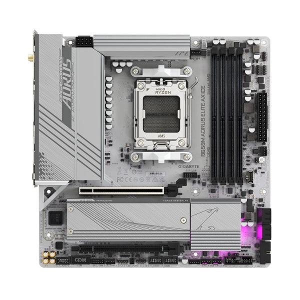 Tarjeta-Madre-Gigabyte-B650M-AORUS-ELITE-AX-ICE-AMD-AM5-microATX
