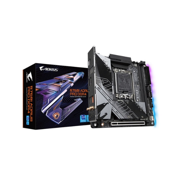 Tarjeta-Madre-Gigabyte-B760I-Aorus-Pro-DDR4-Intel-LGA-1700-Mini-ITX