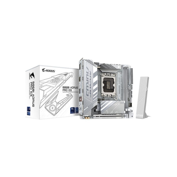 Tarjeta-Madre-Gigabyte-B860I-AORUS-PRO-ICE-Intel-B860-LGA1851-DDR5-Mini-ITX