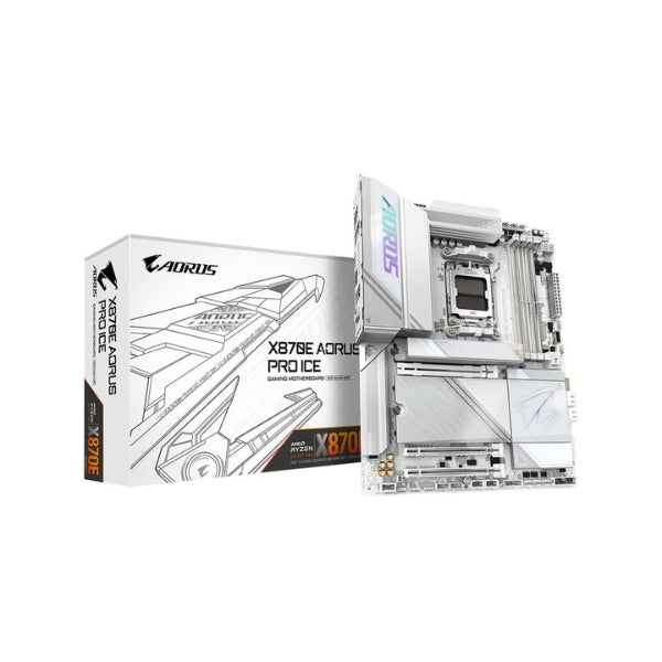 Tarjeta-Madre-Gigabyte-X870E-AORUS-Pro-Ice-AMD-AM5-ATX
