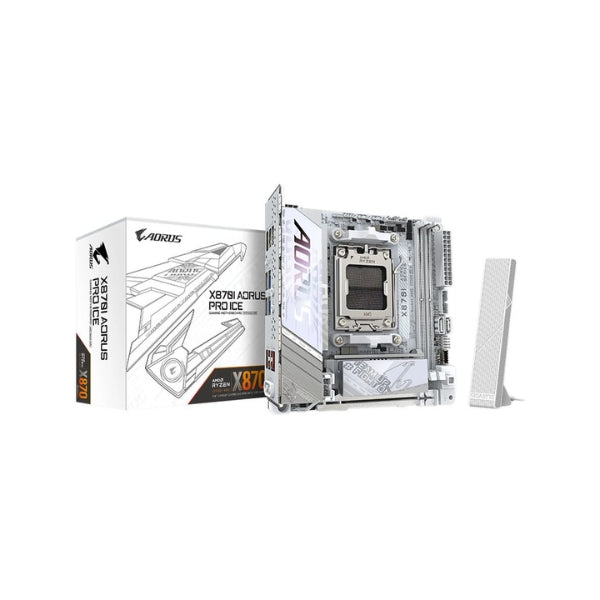 Tarjeta-Madre-Gigabyte-X870I-AORUS-PRO-ICE-AMD-AM5-Mini-ITX