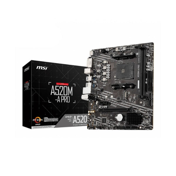 Tarjeta-Madre-MSI-A520M-A-PRO-AMD-AM4-microATX-DDR4