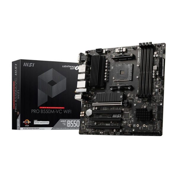 Tarjeta-Madre-MSI-B550M-VC-Pro-WiFi-AMD-AM4-microATX