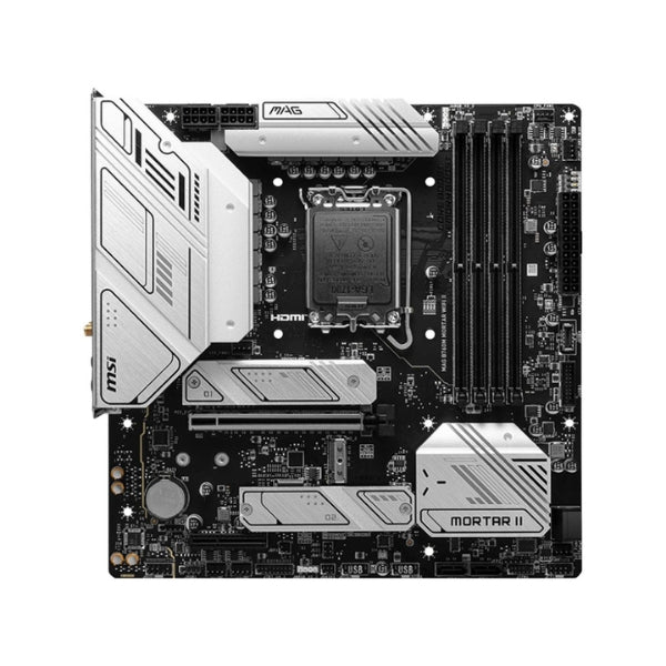 Tarjeta-Madre-MSI-B760M-MAG-Mortar-WiFi-II-Intel-LGA-1700-microATX