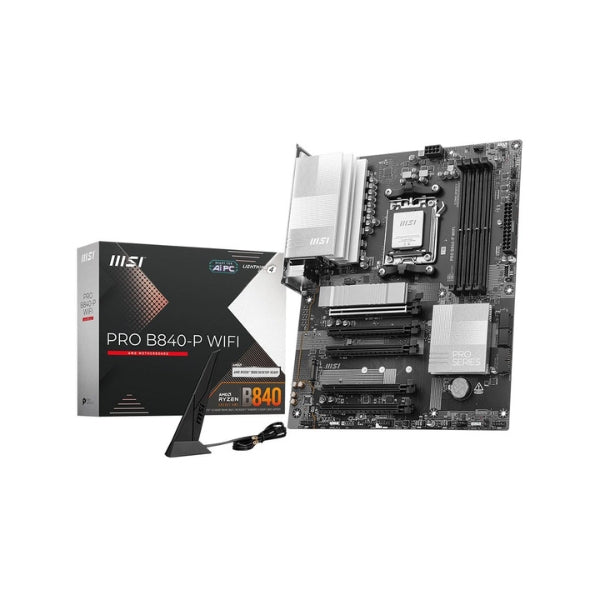 Tarjeta-Madre-MSI-B840-P-PRO-WIFI-AMD-B840-AMD-AM5-DDR5-ATX