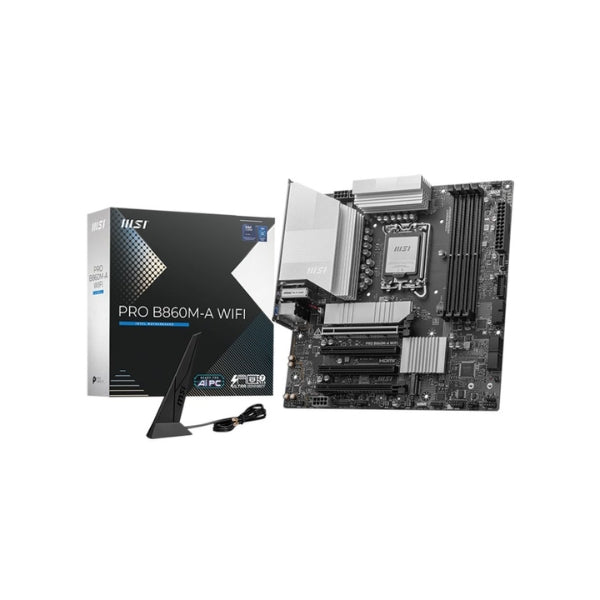 Tarjeta-Madre-MSI-B860M-A-PRO-WIFI-Intel-B860-LGA1851-DDR5-Micro-ATX