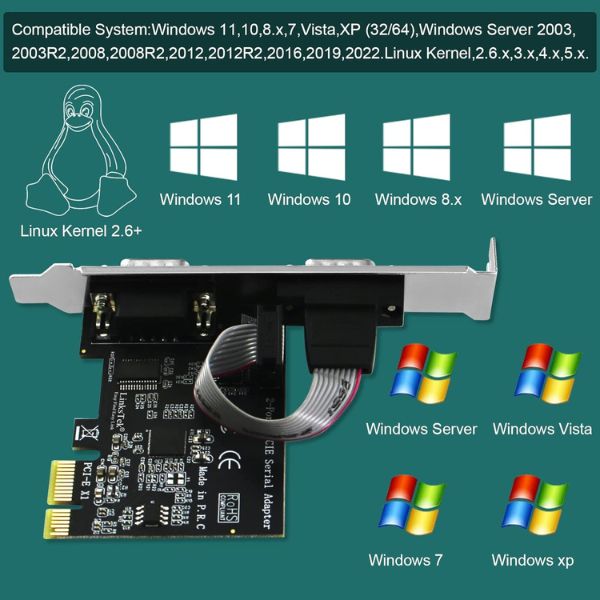 Tarjeta-de-puerto-serie-PCI-Express-ejemplo