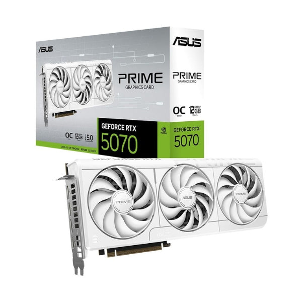 Tarjeta-gráfica-ASUS-NVIDIA-GeForce-RTX-5070-Prime-White-OC-Triple-Fan-12GB-GDDR7