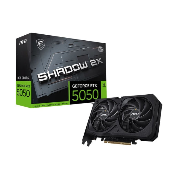 Tarjeta-gráfica-MSI-NVIDIA-GeForce-RTX-5050-SHADOW-2X-OC-Dual-Fan-8GB-GDDR6