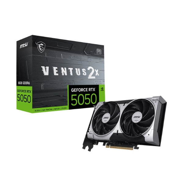Tarjeta-gráfica-MSI-NVIDIA-GeForce-RTX-5050-VENTUS-2X-OC-Dual-Fan-8GB-GDDR6