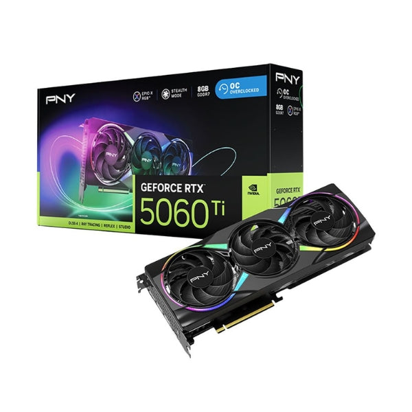 Tarjeta-gráfica-PNY-NVIDIA-GeForce-RTX-5060-Ti-EPIC-X-RGB-OC-Triple-Fan-8GB-GDDR7
