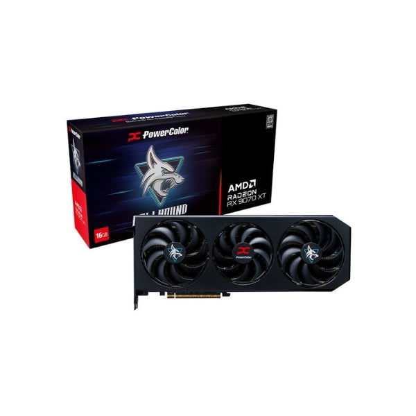 Tarjeta-gráfica-PowerColor-AMD-Radeon-RX-9070-XT-Hellhound-Overclocked-Triple-Fan-16GB-GDDR6-PCIe-5,0
