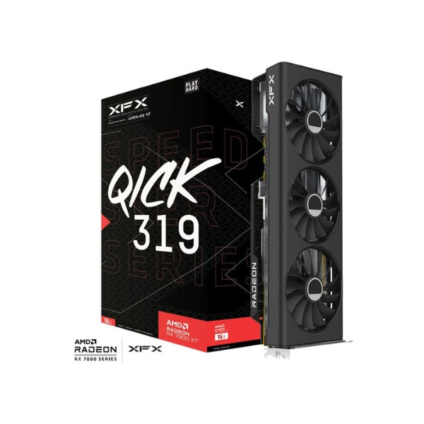 Tarjeta-gráfica-XFX-AMD-Radeon-RX-7800-XT-Speedster-QICK-319-Triple-Fan-16GB-GDDR6-PCIe-4,0
