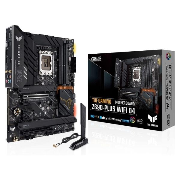 Tarjeta-madre-ASUS-TUF-GAMING-Z690-PLUS-WIFI-D4-LGA-1700-_INTEL-12TH-GEN_-ATX-GAMING-PCIE-5.0-DDR4-4XM.2NVME-SSD-14_2-POWER-box