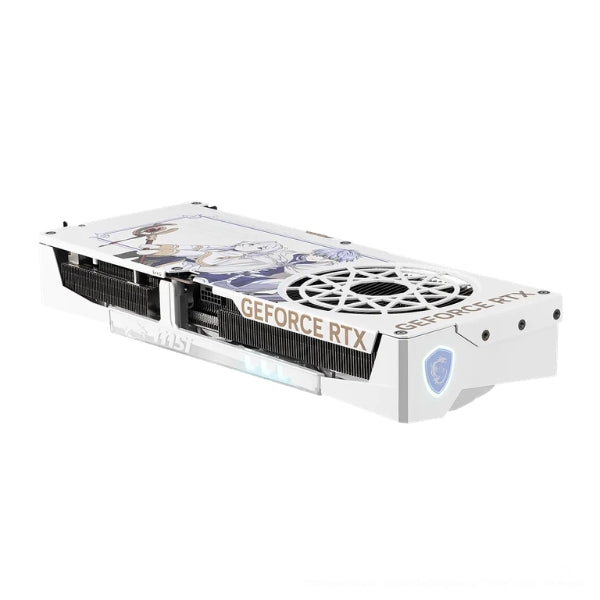 Tarjeta - De - Video - MSI - GeForce - RTX - 5070 - Ti - FRIEREN - EDITION - OC - 16GB - GDDR7 - 256-bit - DLSS - 4 - PCIe - 5.0 - Blanco-diagonal