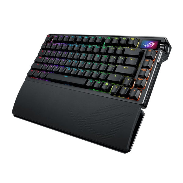 Teclado - Gaming - ASUS - ROG - Azoth - Extreme - Wireless - RGB - 75% - Hot-Swap - con - Switches - ROG - NX - Snow - M702AZOTHENXSW - Negro