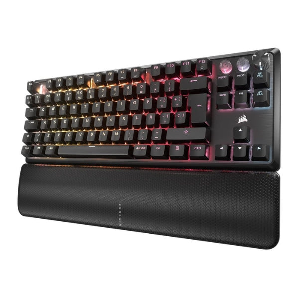 Teclado - Gaming - Corsair - K70 - PRO - TKL - Hall - Effect - Cableado - RGB - con - Switches - CORSAIR - MGX - Hyperdrive - CH-911911G-NA - Negro