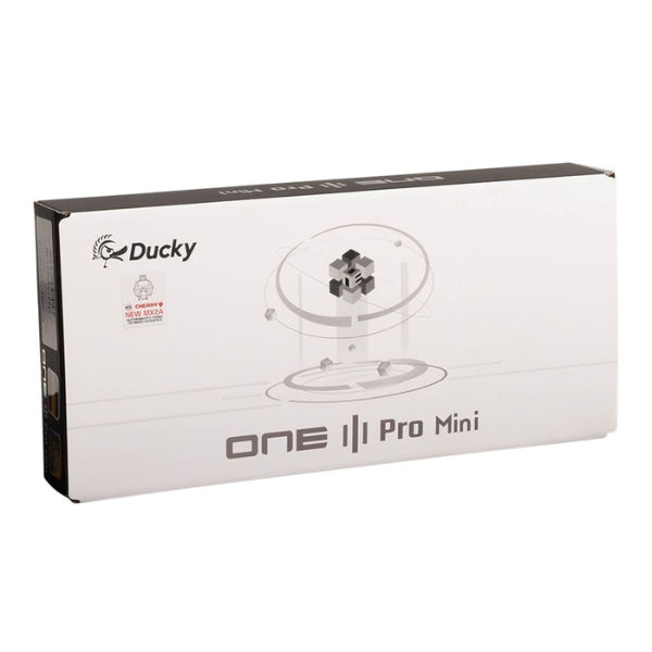 Teclado - Gaming - Ducky - One - 3 - Mini - Pro - Nazca - 8K - Cableado - RGB - con - Switches - Cherry - MX2A - Brown - Tactile - DKON2361ST-CBUS - Negro