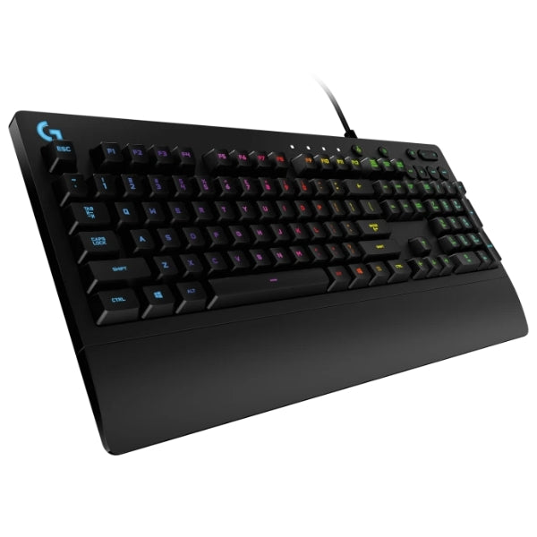 Teclado Gaming Logitech G213 RGB - Switches Mech-Dome - USB 2.0 - Español - Negro - 920-008084
