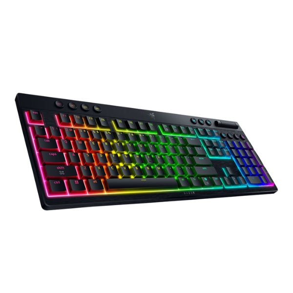 Teclado Gaming Razer BlackWidow V4 Low-Profile HyperSpeed - Wireless - RGB - Negro