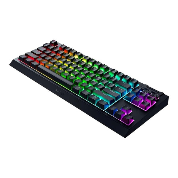 Teclado Gaming Razer BlackWidow V4 TKL HyperSpeed Wireless RGB Mecánico - Negro