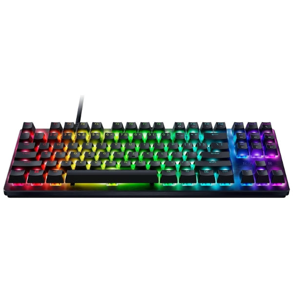 Teclado - Gaming - Razer - Huntsman - V3 - X - TKL - Mecánico - Óptico - Switches - Optical - Clicky - RGB - USB - Español - Negro-