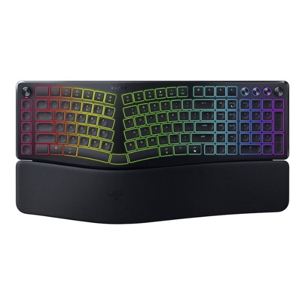 Teclado - Gaming - Razer - Pro - Type - Ergo - Wireless - Ergonómico - Split - Bluetooth - USB - 104 - Teclas - RZ03-05440200-R - Negro
