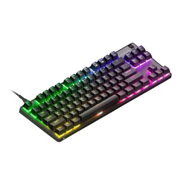 Teclado Gaming Cableado SteelSeries Apex 9 TKL 80% RGB Hot-Swappable OptiPoint - 64847 - Negro